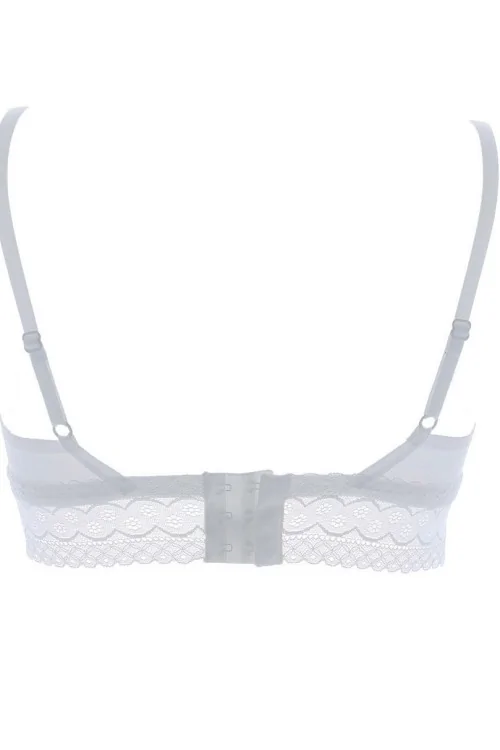 INVISIBLE LYCRA - Padded triangle with embroidered band