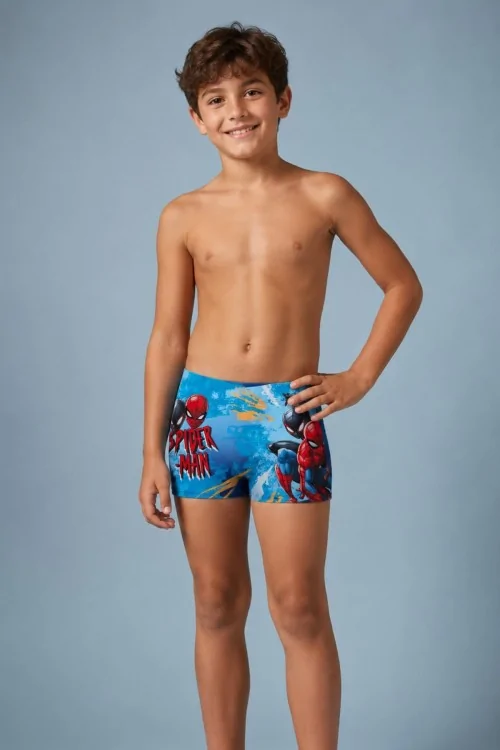 Bequeme und strapazierfähige Spiderman-Badehose für Jungen
