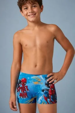 Bequeme und strapazierfähige Spiderman-Badehose für Jungen