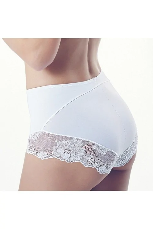 Guainetta modellante donna con pizzo elasticizzato e tagli invisibili