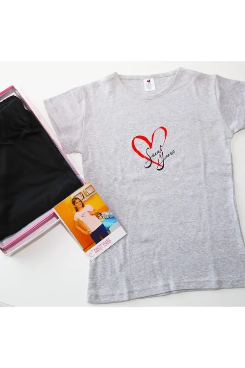 Pigiama leggero bimba in cotone SWEET YEARS