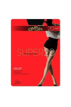 Collants transparents pour femme OMSA SUPER 20 avec LYCRA – 5 paires