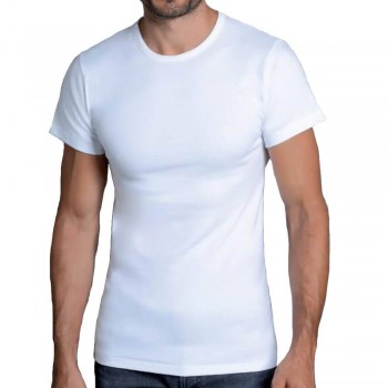 3 T-shirt uomo NOTTINGHAM in cotone interlock girocollo art. FOLK