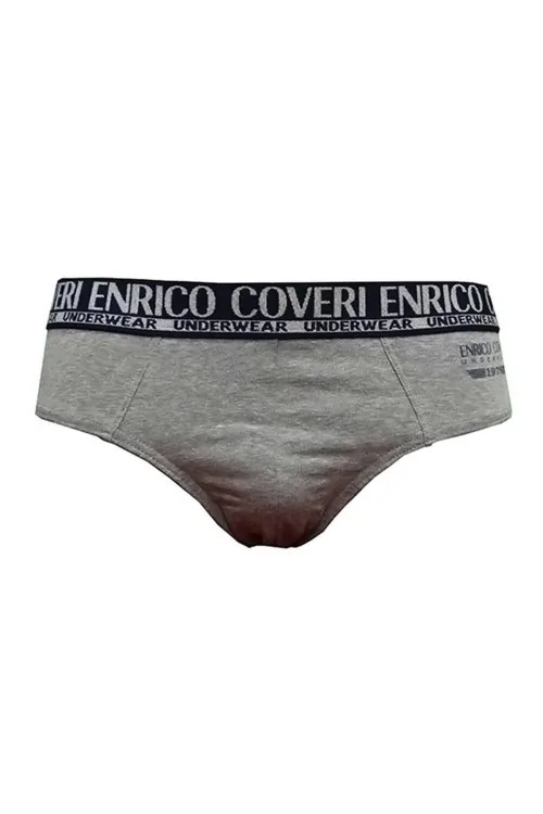 (6pcs) ENRICO COVERI briefs in stretch cotton