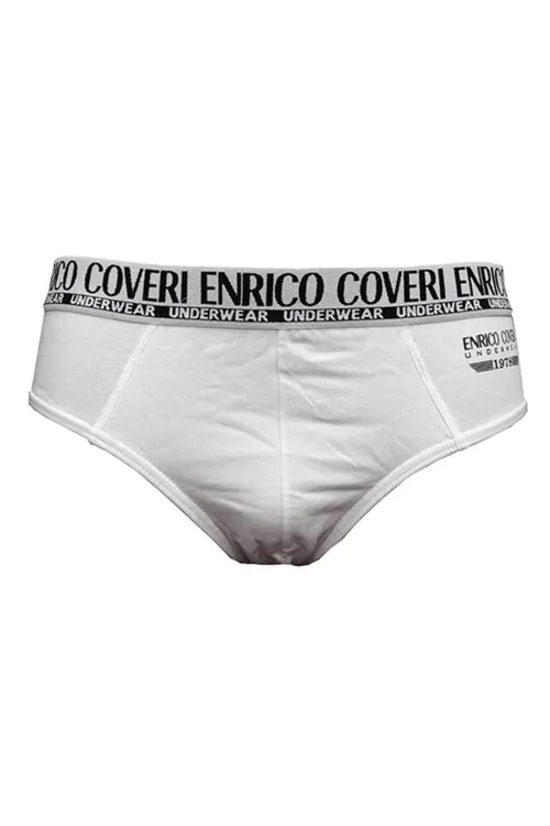 (6 Stück) ENRICO COVERI Slips aus Stretch-Baumwolle