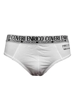 (6 Stück) ENRICO COVERI Slips aus Stretch-Baumwolle