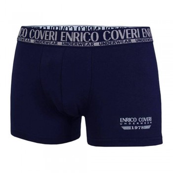 ENRICO COVERI set 4 boxer in cotone elasticizzato uomo art. EB1500