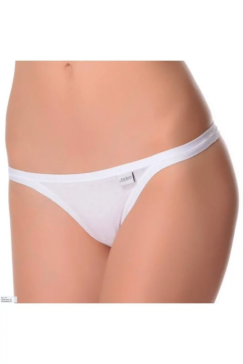 (3pz) Tanga in cotone e modal vita bassa semplice JADEA 507