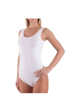 BELLISSIMA bodysuit in women's microfibre with wide shoulders art. 090
