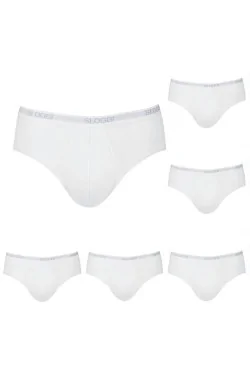 (6pcs) slips MIDI en coton stretch pour hommes SLOGGI