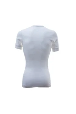 (3pcs) T-shirt en laine mélangée à col rond pour hommes GICIPI