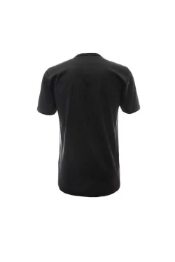 FILO DI SCOZIA – T-Shirt mit tiefem Rundhalsausschnitt aus 100 % Naturgarn