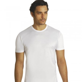 T-shirt in cotone filo di scozia uomo AXIOM