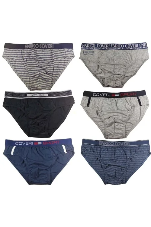 ENRICO COVERI braguita de algodón estampada