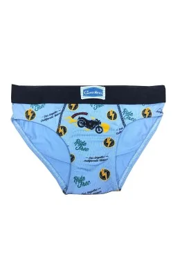 (9uds) Braguita de bebé de algodón elástico GASOLINO estampada