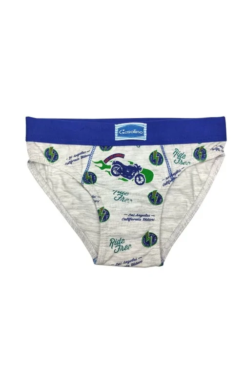 (9pcs) Slips bébé en coton stretch GASOLINO à motifs
