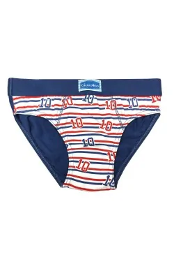 (9 Stück) Gemusterte GASOLINO Baby-Slips aus Stretch-Baumwolle