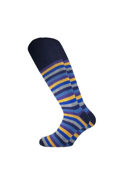 Lange Herrensocken aus Wolle und Kaschmir – Wärme und Komfort