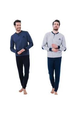 IL GRANCHIO Winterpyjama im Mailänder Stich