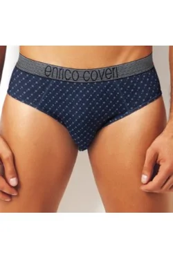 ENRICO COVERI gemusterter Baumwollslip