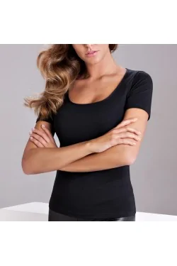 (3 Stück) T-SHIRT aus COTONELLA -Stretch-Baumwolle